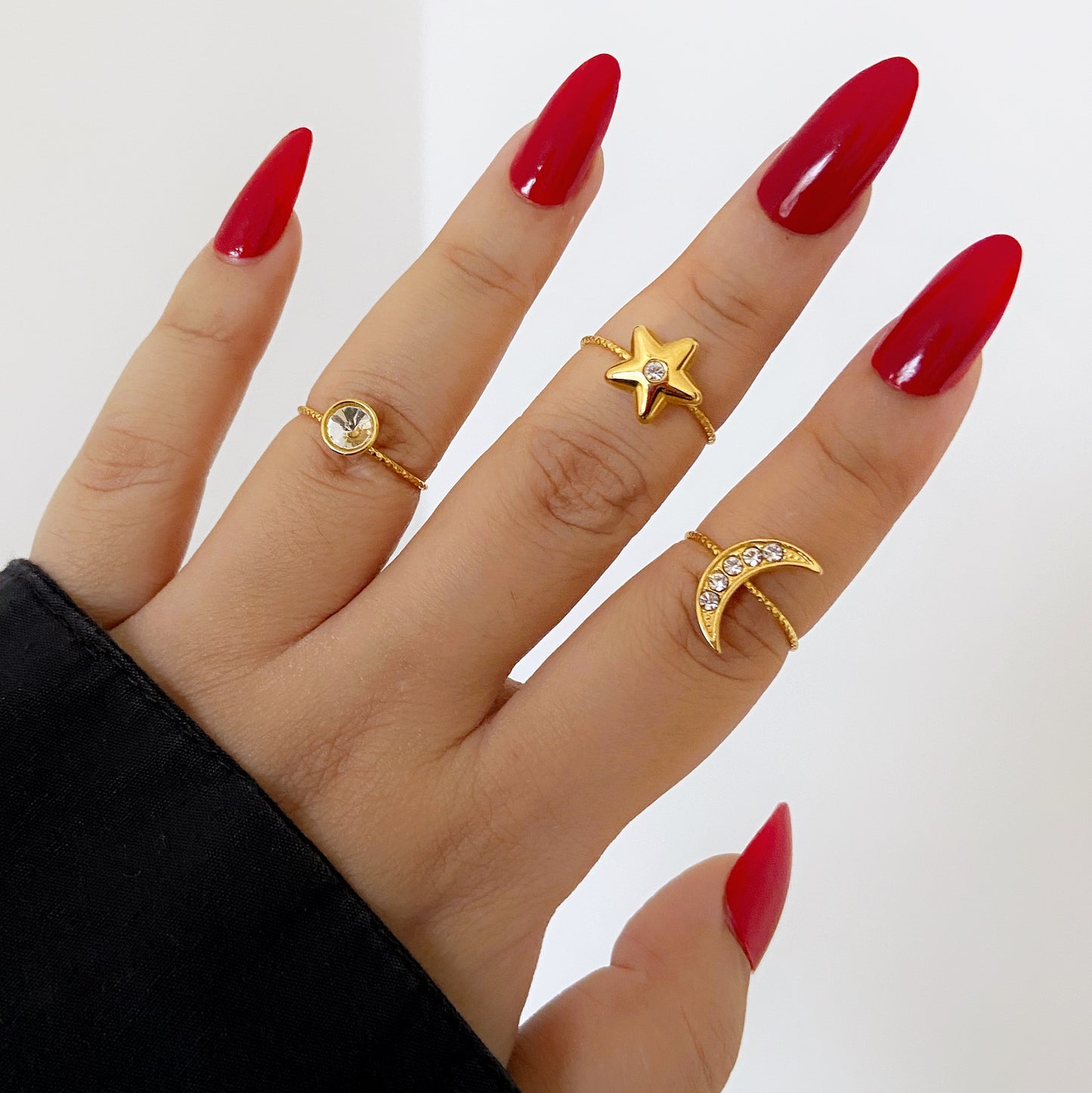 Raina Ring (Stack of 3)